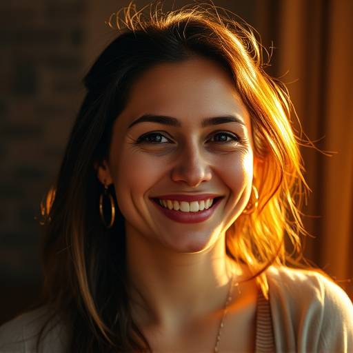 Isabella Rodriguez, head photographer at Pixels & Perspectives Photography, smiling warmly.